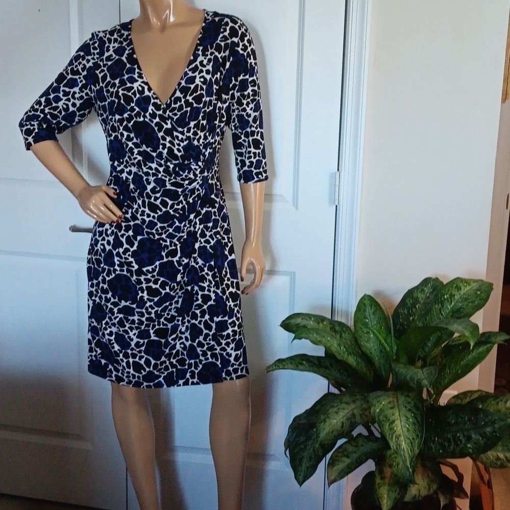 Laundry Petite By Design Animal Print Dress, Sz.14, 5/$50